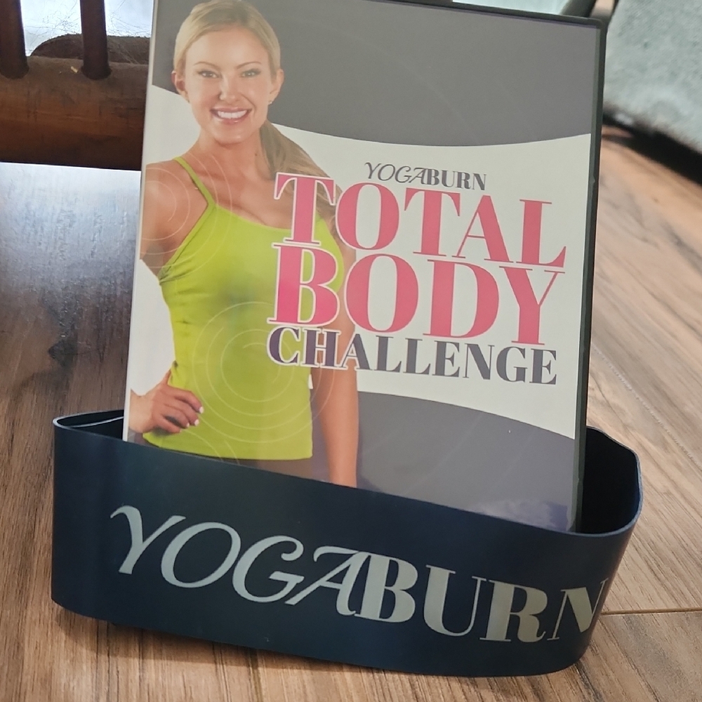 YogaBurn Total Body Challenge DVD and Band